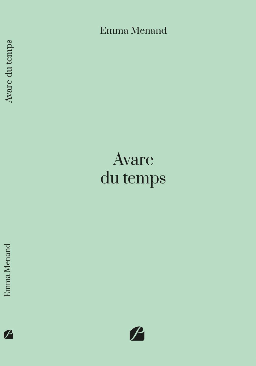 Avare du Temps - Emma MENAND